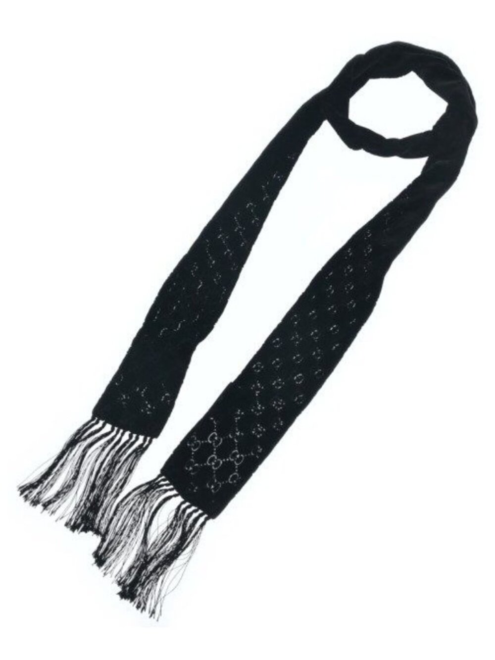 Gucci Shawl Scarf Black